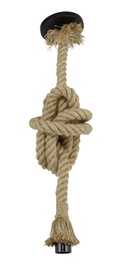 Lampa karināms CristalRecord Knotted Rope, 60 W, E27