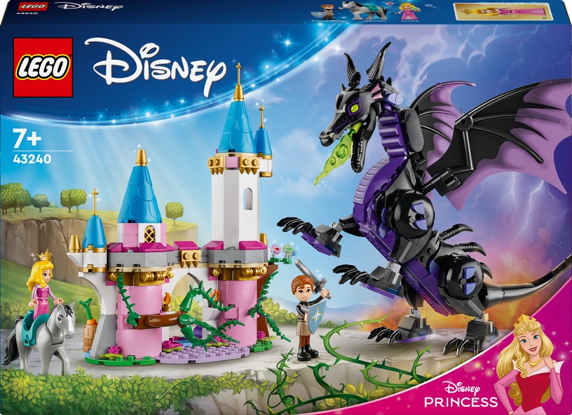 Konstruktor LEGO® ǀ Disney Princess Pahatari draakoni kuju 43240
