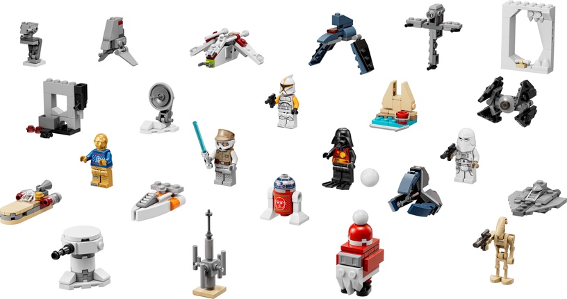 Konstruktor LEGO® Star Wars™ advendikalender 75340, 329 tk
