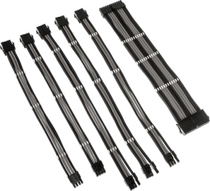 Кабель Kolink Core Adept Braider Cable Extension Kit 24-pin male, 24-pin male, 0.3 м, черный/серый