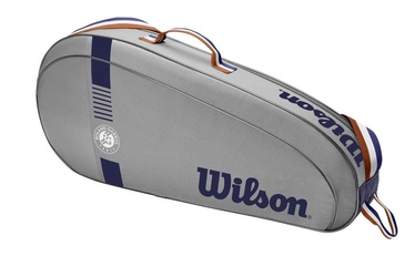Спортивная сумка Wilson, синий/серый, 340 мм x 760 мм x 130 мм