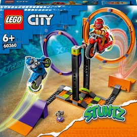 Konstruktors LEGO City Rotēšanas triku izaicinājums 60360