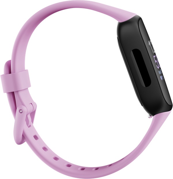 Фитнес-браслет Fitbit Inspire 3 FB424BKLV, черный/фиолетовый