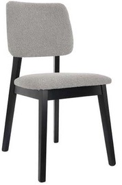 Стул для столовой Keila D09-TXK_KEILA-TX058-1-BALOO_2084_BEIGE, черный/серый, 56 см x 45 см x 86 см