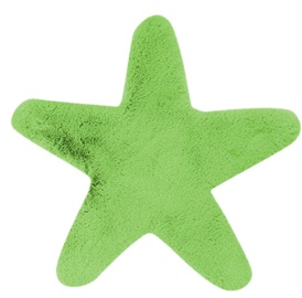 Paklājs iekštelpu Me Gusta Star 1025, zaļa, 63 cm x 60 cm