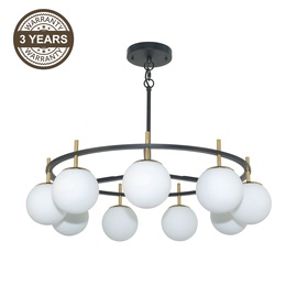 Lampa griesti Domoletti Cadiz AP-9975-09-8020-062, 63 W, G9