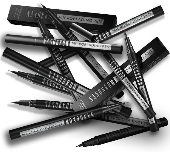 Kulmupliiats Nanobrow Microblanding Pen Espresso, 1 ml