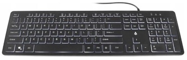 Klaviatuur Accura Artesia ACC-K140, EN, must