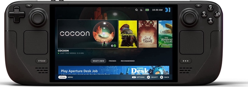 Spēļu konsole Valve Steam Deck OLED, Wi-Fi / 3.5 mm Audio / Bluetooth 5.3, 512 GB