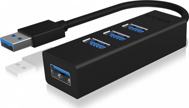 USB jaotur ICY Box, 15 cm