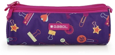 Пенал Gabol Diary, 220 мм x 70 мм, фиолетовый