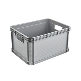 Коробка для вещей Keeeper 1088213000000, 20 л, серый, 40 x 30 x 22 см