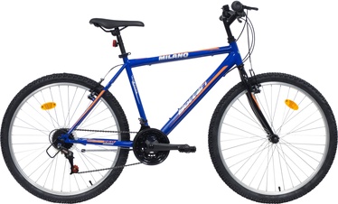 Velosipēds pilsētas Bottari Milano, 26 ", zila/oranža
