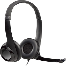 Laidinės ausinės Logitech H390, juoda