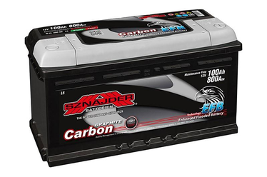 Akumulators Sznajder Carbon, 12 V, 100 Ah, 800 A