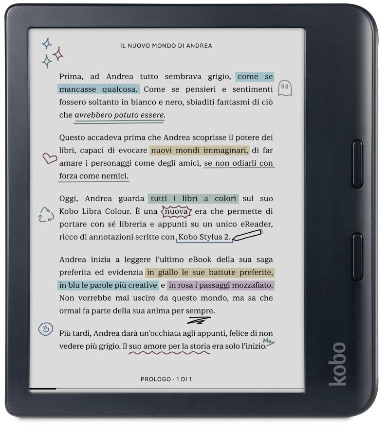 Электронная книга Rakuten Kobo Libra Colour, 32 ГБ