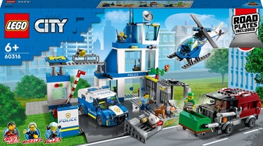 Konstruktors LEGO® City Police Policijas iecirknis 60316