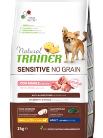 Сухой корм для собак Natural Trainer Sensitive No Grain, свинина, 2 кг