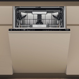 Iebūvējamā trauku mazgājamā mašīna Whirlpool W7I HP42 L, melna