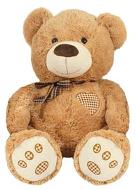 Mīkstā rotaļlieta Beppe Honey Bobby, brūna, 80 cm