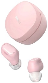 Belaidės ausinės Baseus Encok, rožinė