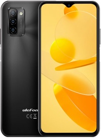 Mobiiltelefon Ulefone Note 12P, must, 4GB/64GB