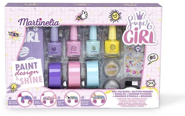 Kosmeetikakomplekt tüdrukutele Martinelia Super Girl Paint, Design & Shine