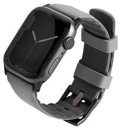 Siksniņa Uniq Linus Apple Watch Series 4/5/6/7/8/SE/SE2 38/40/41mm, pelēka