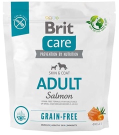 Сухой корм для собак Brit Care Adult Grain-Free, рыба/овощи, 1 кг