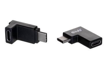 Адаптер Club 3D CAC-1528 USB Type-C male, USB Type-C female, черный