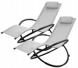 Кресло-качалка Lacestone B2M3362 2 pcs, светло-серый, 174 см x 78 см x 89 см