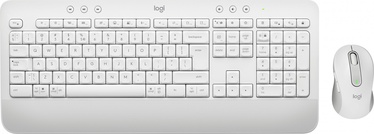 Комплект клавиатуры и мыши Logitech MK650 Английский (US), белый, беспроводная