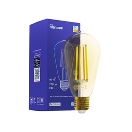 Viedā wi-fi LED spuldze Sonoff B02-F-A64, filament