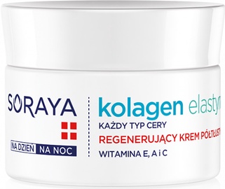 Крем для лица для женщин Soraya Collagen Elastin, 50 мл