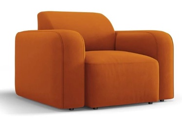Fotelis Micadoni Home Greta Velvet, oranžinis, 105 cm x 95 cm x 72 cm