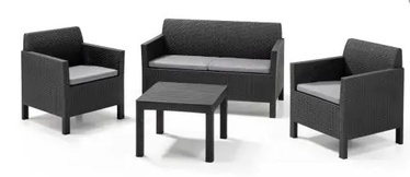Комплект уличной мебели Keter Orlando, серый, 4 места