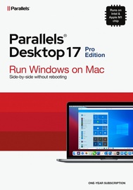 Apple programmatūra Corel Parallels Desktop 17 Pro Edition Box