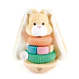 Attīstošās rotaļlietas Hape Rabbit E0107A, 24 cm, daudzkrāsaina