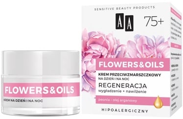 Крем для лица для женщин Oceanic AA Flowers & Oils, 50 мл, 75+