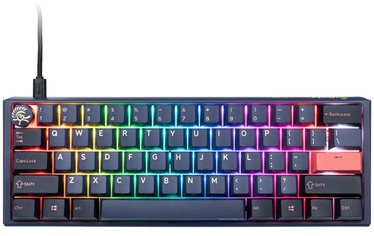 Клавиатура Ducky One 3 Cosmic Blue Mini Cherry MX Brown Английский (US), синий/черный/красный