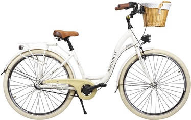 Velosipēds pilsētas Azimut Sarema 3-Speed, 28 ", 17" (41.91 cm) rāmis, krēmkrāsa