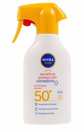 Sprejs saules aizsardzībai Nivea Sun Sensitive & Protection SPF50, 270 ml