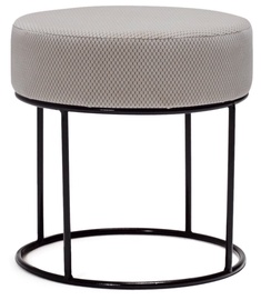 Pufs Hanah Home Moon Steel 501, krēmkrāsa, 40 cm x 40 cm x 40 cm