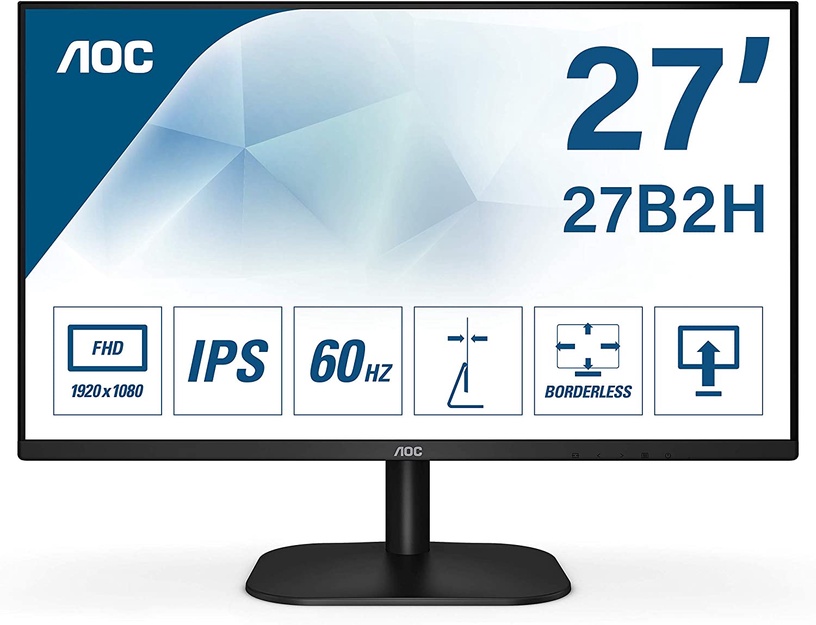 Монитор AOC 27B2H, 27″, 7 ms