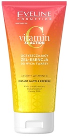 Attīrošs sejas gēls sievietēm Eveline Vitamin C 3x Action, 150 ml