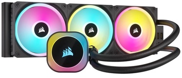 Водный охладитель для процессора Corsair LINK H150i RGB 360 mm, 397 мм x 27 мм