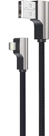 Зарядное устройство Aukey CB-AL01 Lightning, USB, 2 м, серый