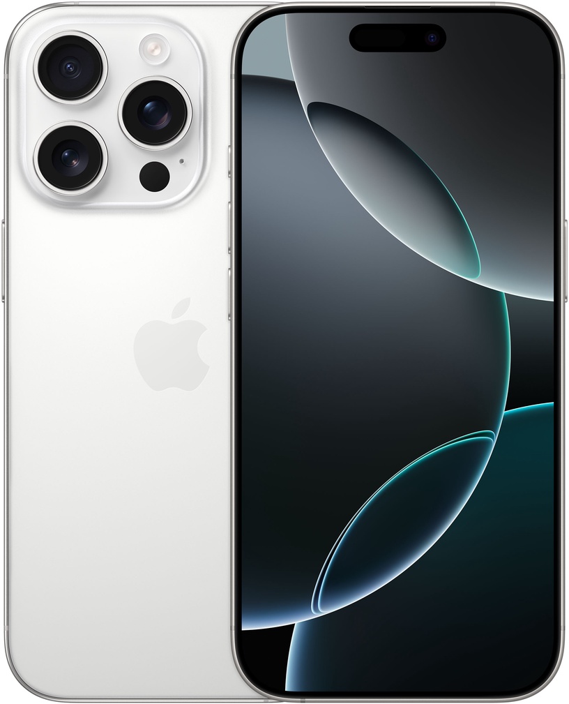 Mobiiltelefon Apple iPhone 16 Pro, 256 GB, white titanium