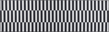 Ковровая дорожка Beliani Pacode, белый/черный, 200 см x 60 см