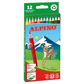 Krāsainie zīmuļi Alpino, 1AAL010654, 12 gab.